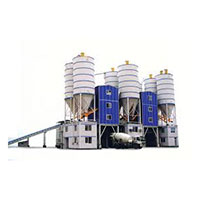 2HZS120 concrete mixing plant